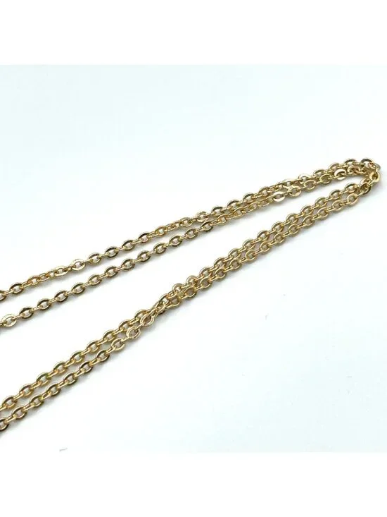 Dior CD Logo Rhinestone Necklace